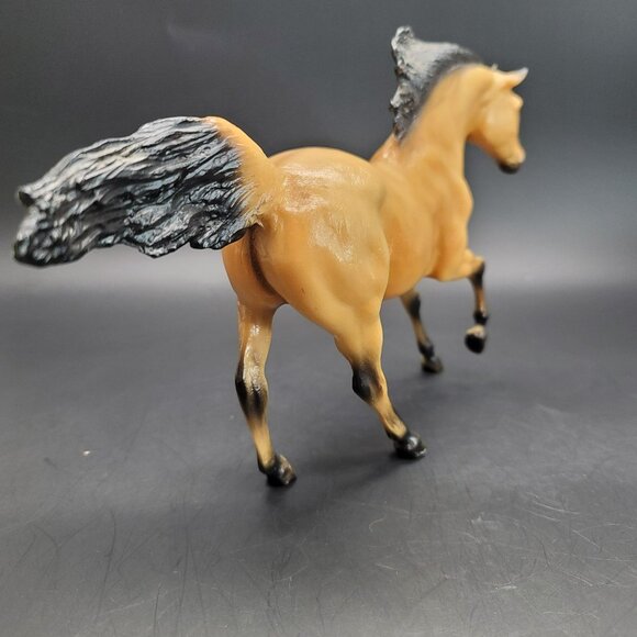 Breyer Horse Butterscotch Kiger Mustang Vintage Figurine Silver Stamp  PR187 - Picture 3 of 9